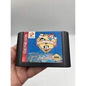 Sega Genesis Animaniacs Game Cartridge Tested